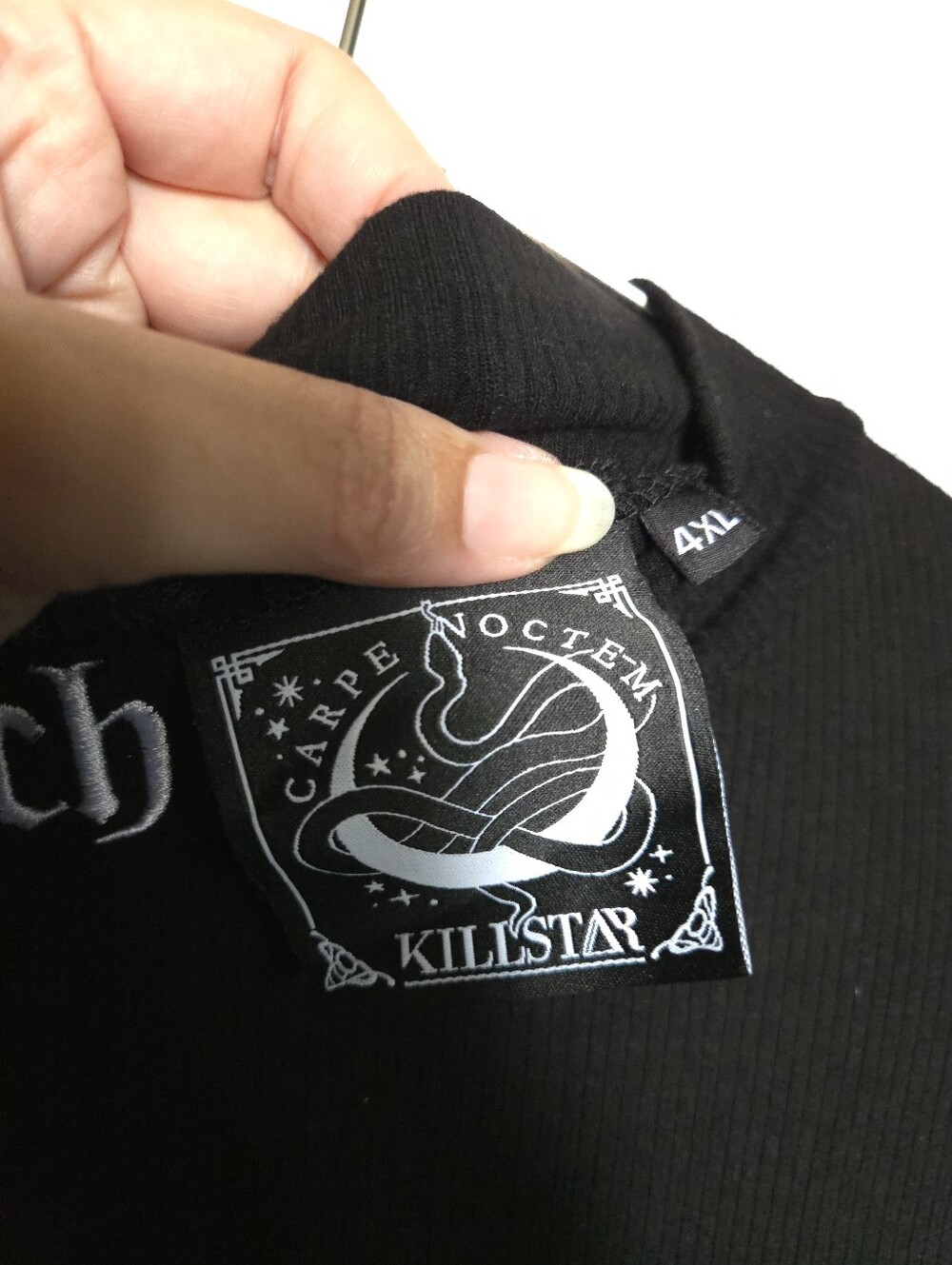 Killstar Cindy Long Sleeve Top - Picture 4 of 4